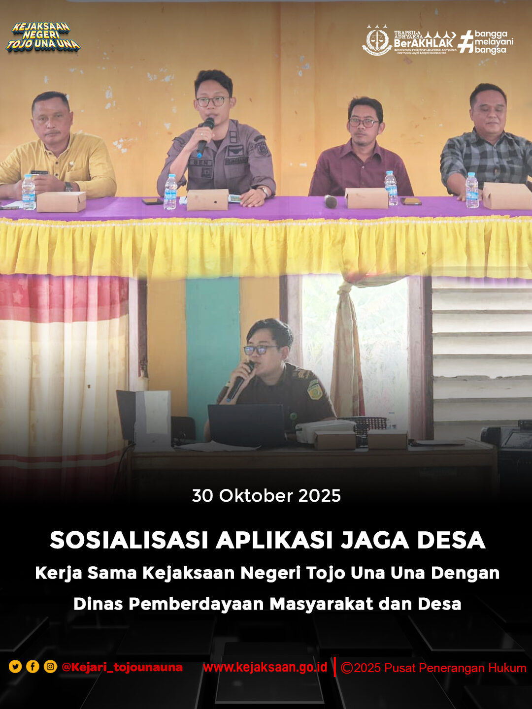 SOSIALISASI APLIKASI JAGA DESA