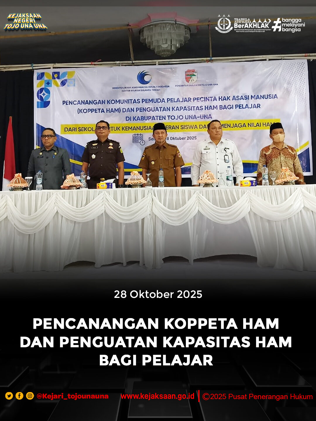PENCANANGAN KOPPETA HAM DAN PENGUATAN KAPASITAS HAM BAGI PELAJAR