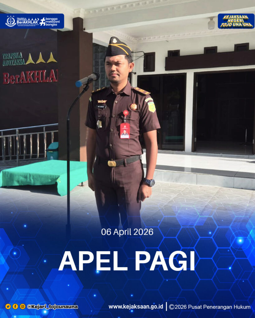 APEL PAGI 6 APRIL 2026
