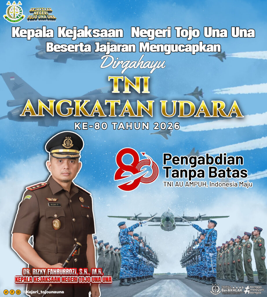 DIRGAHAYU TNI ANGKATAN UDARA KE-80 TAHUN 2026