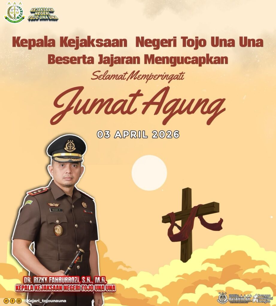 Selamat Memperingati Jumat Agung 3 April 2026