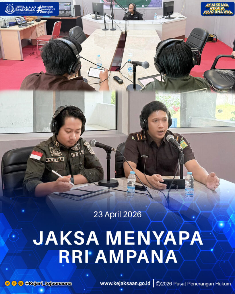JAKSA MENYAPA RRI AMPANA