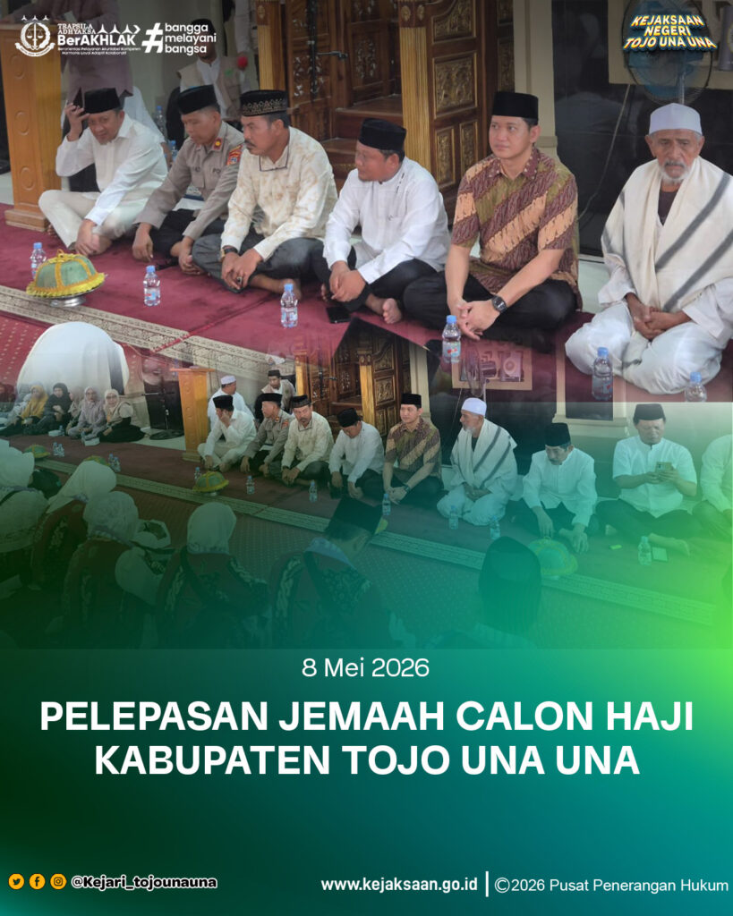 Pelepasan Jemaah Calon Haji Kabupaten Tojo Una Una